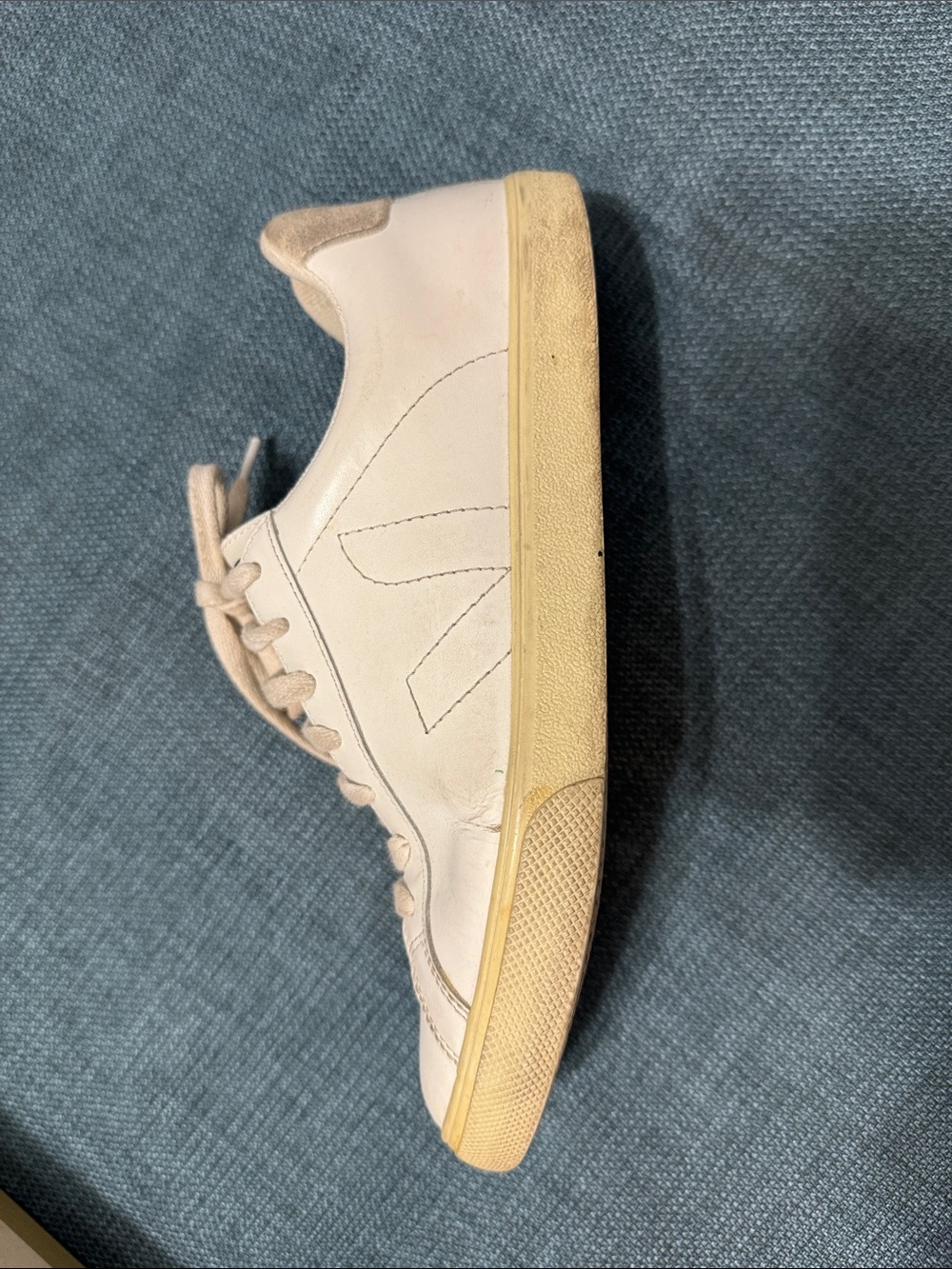 Veja Esplar Low Top Sneaker Women's Size 8 White *One Single Left Shoe* - Picture 3 of 11